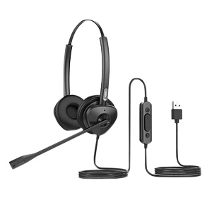 USB Wired dual Headset