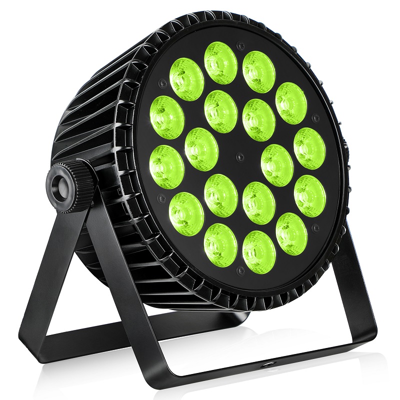 Led Par18x18W RGB,LG,A,UV