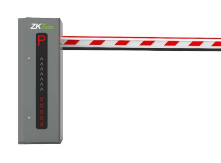 Barrera 3m LED Izq ZKTeco
