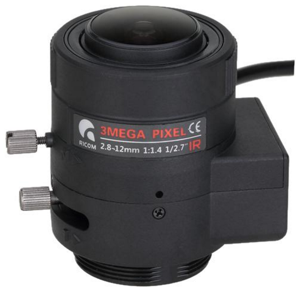 Lente varifocal 2.8-12mm